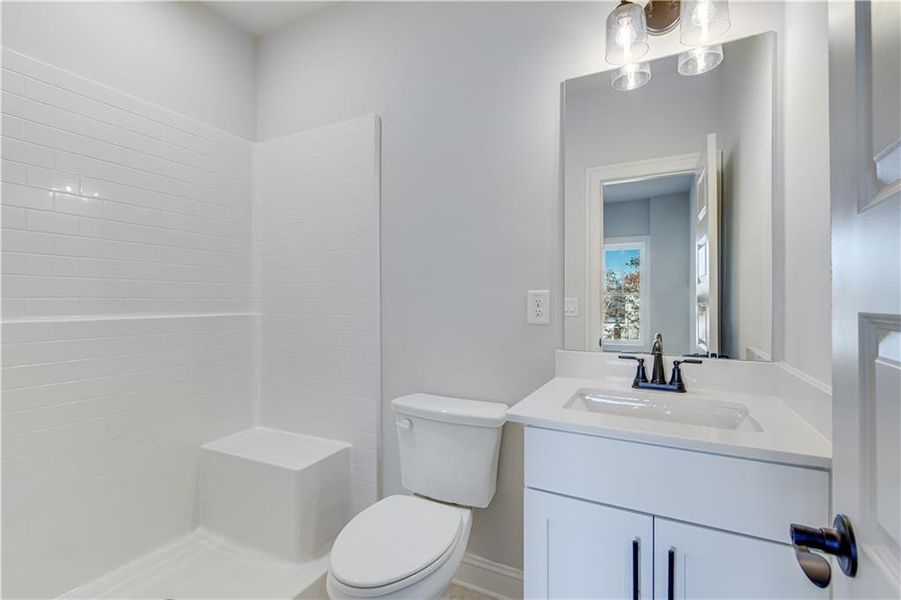 Furnished interior view inside a new home in , Dacula (Image 8).