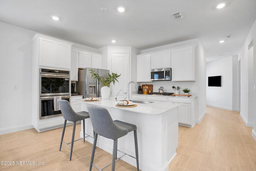 Furnished interior view inside a new home in Stillwater | Active Adult 55+: Stillwater (40s) - Royal Collection, St. Johns (Image 7). Furnished interior view inside a new home in Stillwater | Active Adult 55+: Stillwater (40s) - Royal Collection, St. Johns (Image 7).