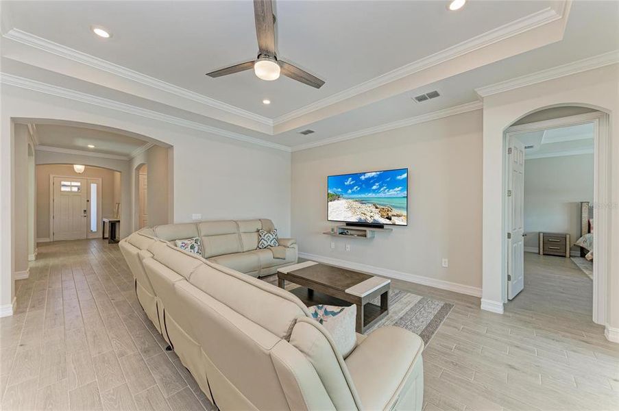 Furnished interior view inside a new home in , Nokomis (Image 17). Furnished interior view inside a new home in , Nokomis (Image 17).