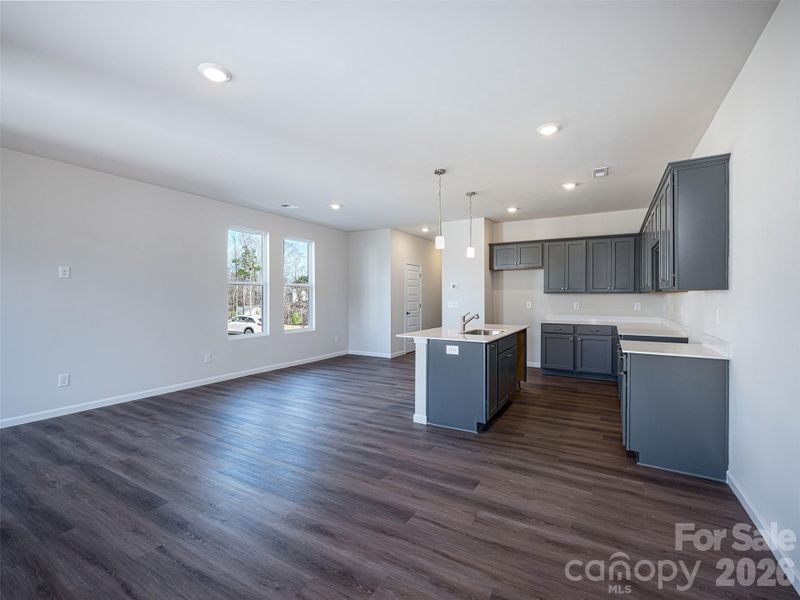 Spacious, unfurnished interior of a new home in Ruby Dixon Crossing, Gastonia (Image 12). Spacious, unfurnished interior of a new home in Ruby Dixon Crossing, Gastonia (Image 12).