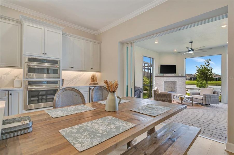 Furnished interior view inside a new home in , Palmetto (Image 35).