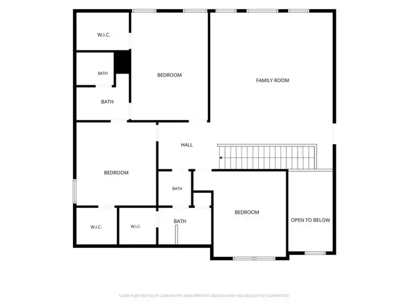 2D floor plan layout of this home in , Dawsonville, GA (Image 6).