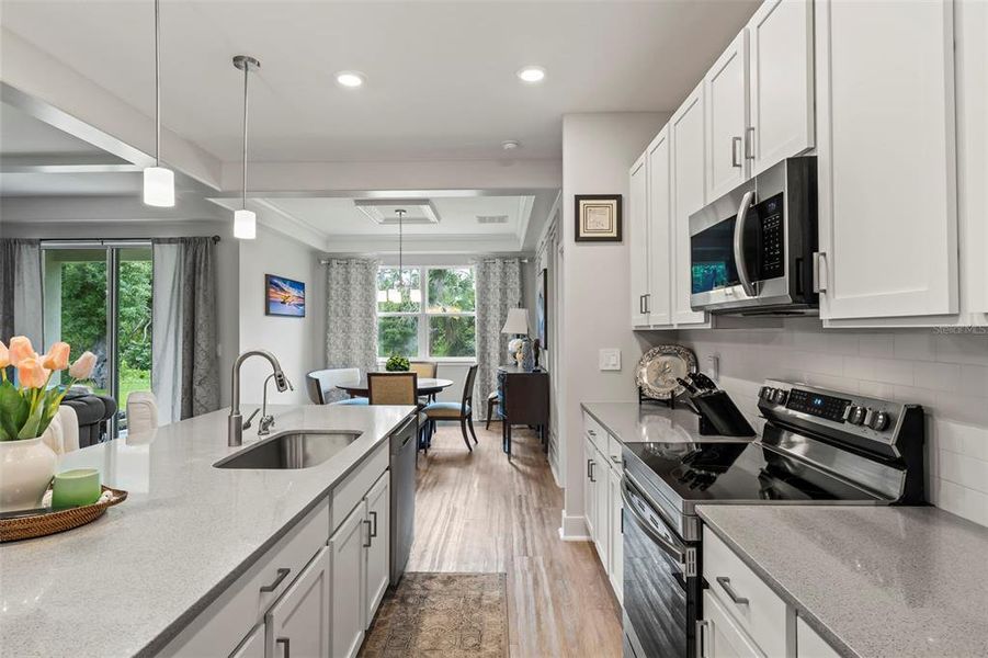 Furnished interior view inside a new home in , North Port (Image 24).