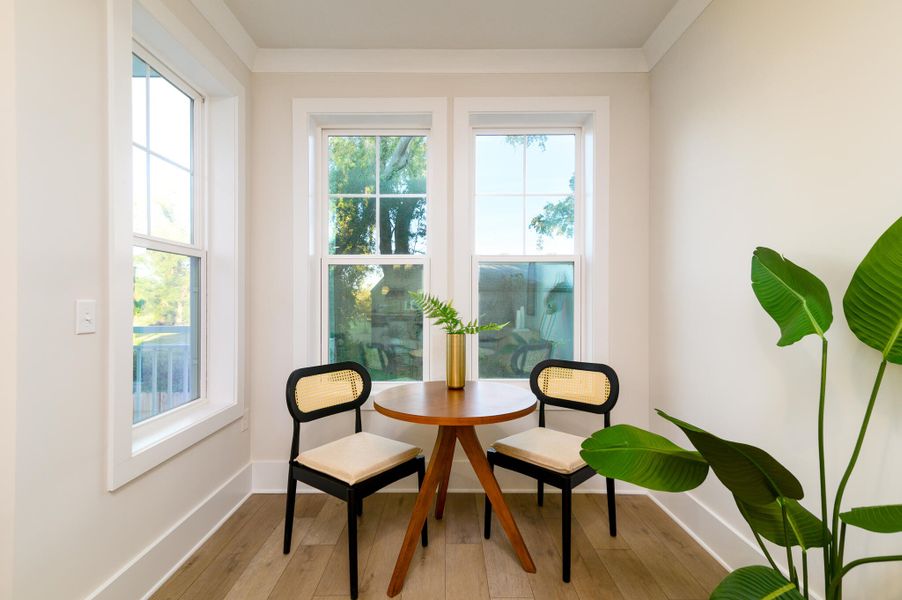 Furnished interior view inside a new home in Walk at Park Circle, North Charleston (Image 34).