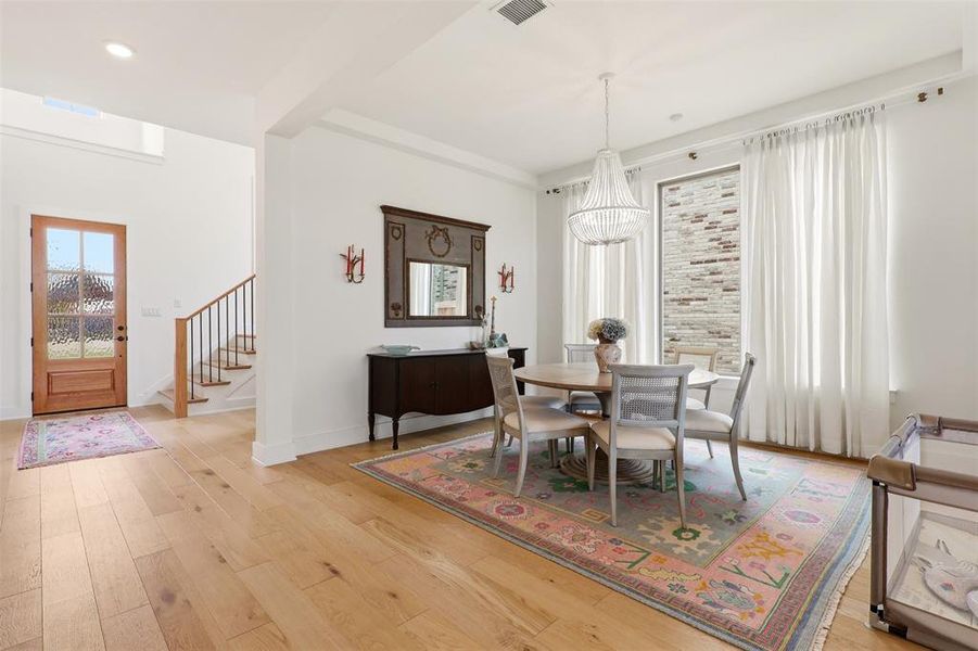 Furnished interior view inside a new home in The Homestead - 62', Rockwall (Image 26).
