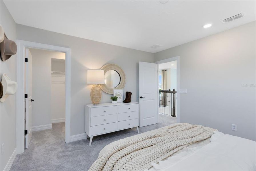 Furnished interior view inside a new home in EverBe, Orlando (Image 21). Furnished interior view inside a new home in EverBe, Orlando (Image 21).