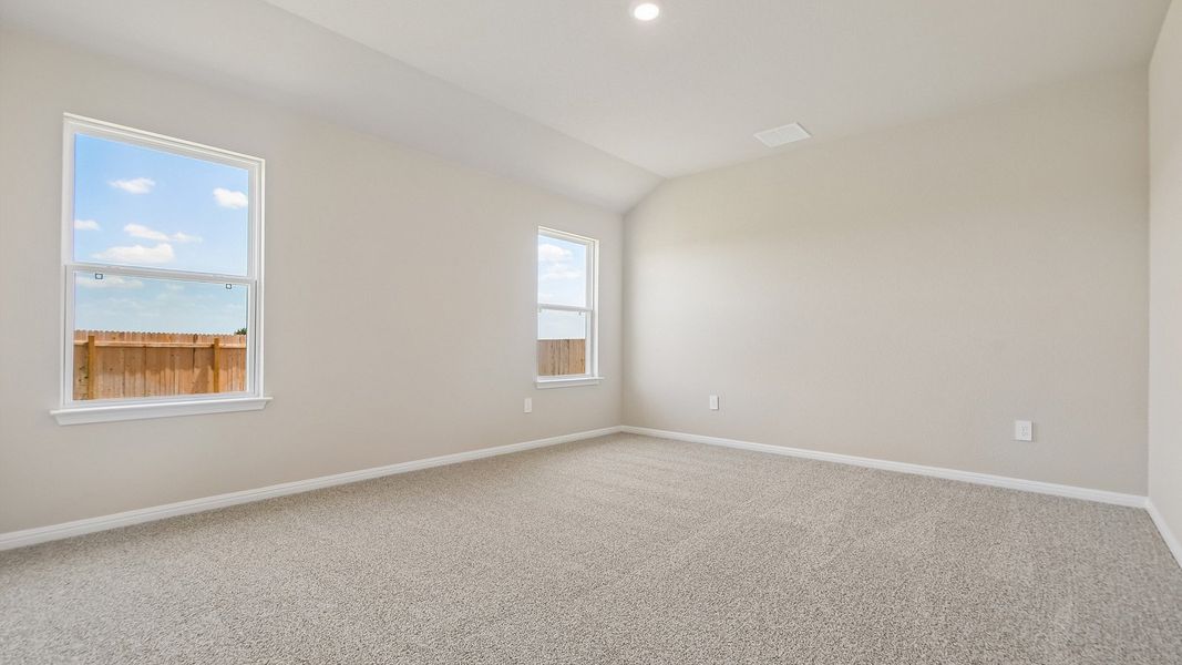 Spacious, unfurnished interior of a new home in Carillon, Manor (Image 26).