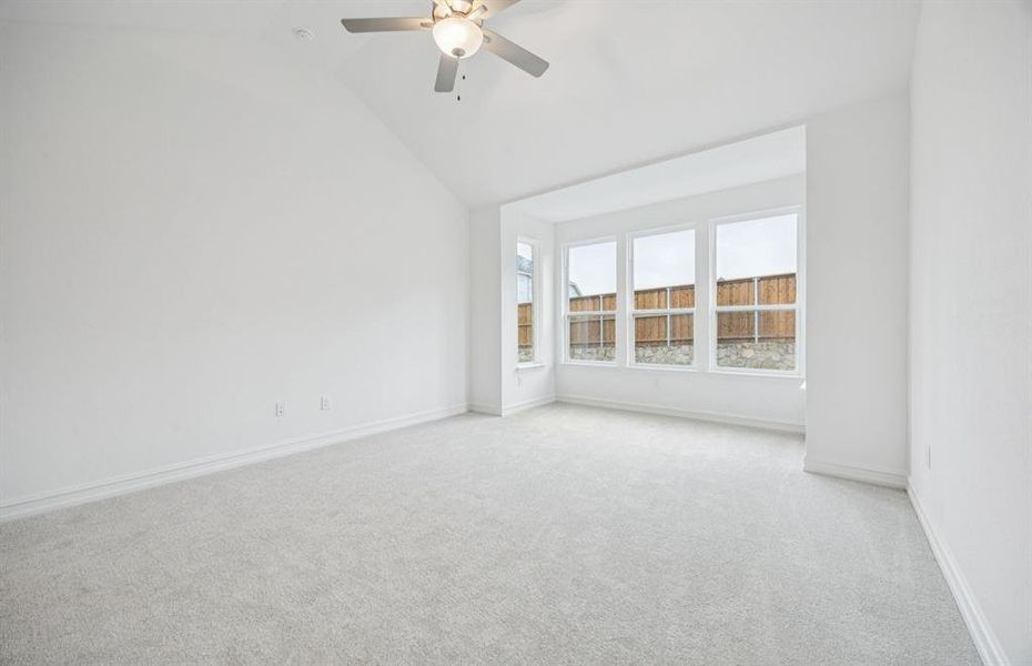 *Floorplan representation, not actual home - Spacious owner's suite with private bath