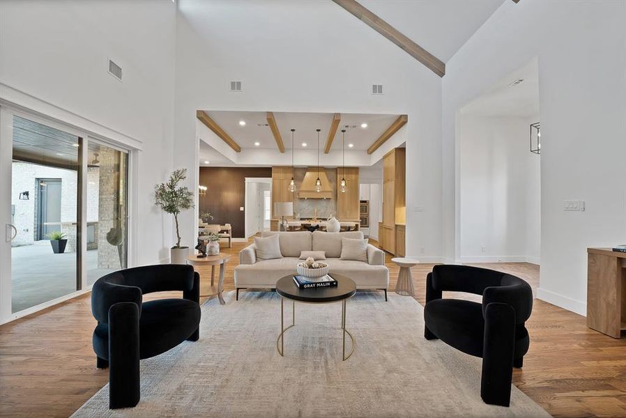 Furnished interior view inside a new home in , Waxahachie (Image 13). Furnished interior view inside a new home in , Waxahachie (Image 13).