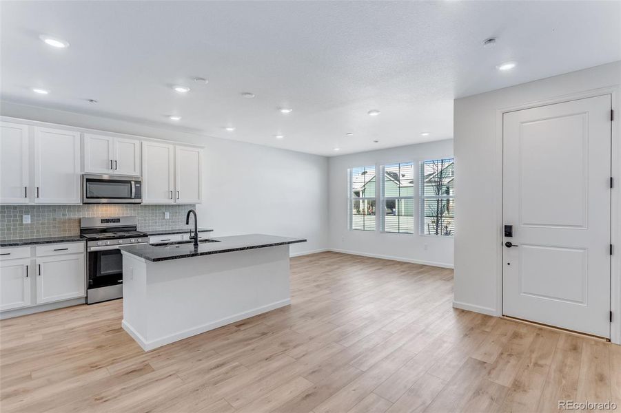 Furnished interior view inside a new home in Westside Crossing, Berthoud (Image 13).
