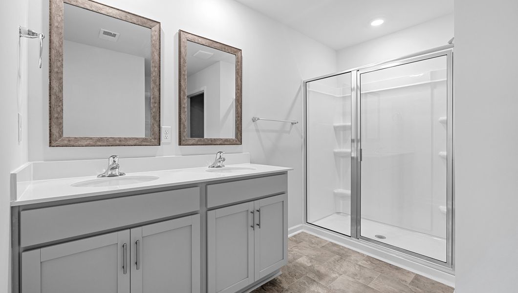 Furnished interior view inside a new home in Treemont Commons, Wellford (Image 7).