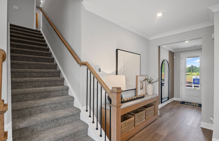 Representative furnished interior of a home built from the Valen by Pulte Homes in Overland, Locust Grove (Image 33).