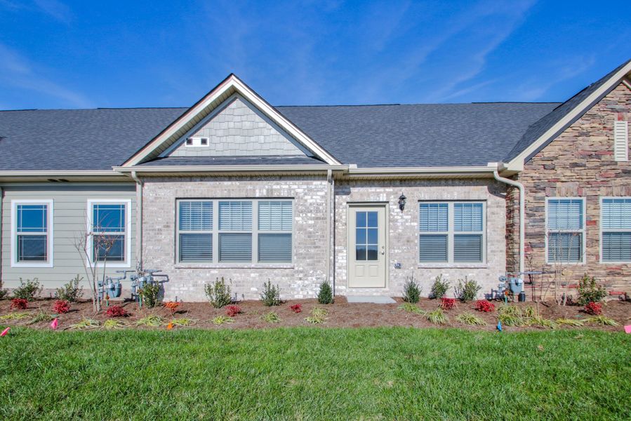 Courtyard Cottage - Elevation D (*This is a model representation. Selections and Finishes may vary.)