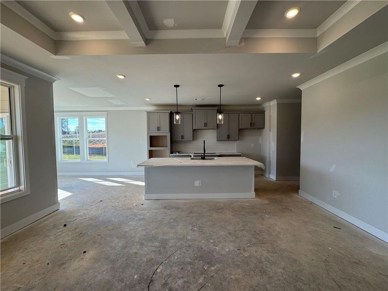 In-progress construction of a new home in Rosewood Lake Preserve, Hoschton, GA (Image 13).