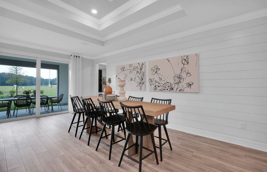 Representative furnished interior of a home built from the Ashby by Pulte Homes in Bleckley Station, Ball Ground (Image 9).