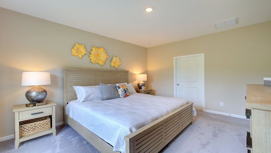Furnished interior view inside a new home in Tap Root Farms, Fletcher (Image 17). Furnished interior view inside a new home in Tap Root Farms, Fletcher (Image 17).