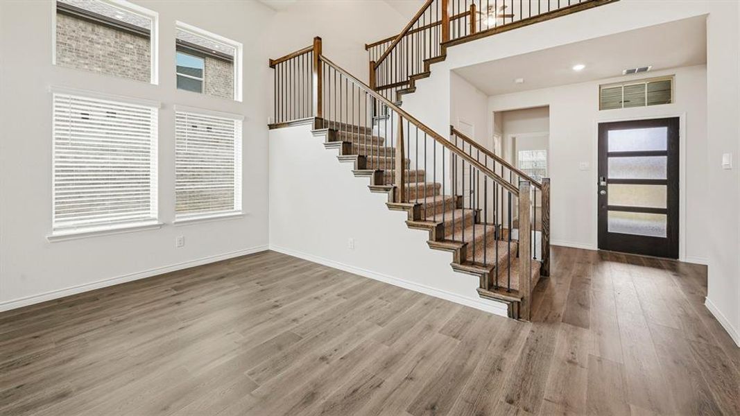 Spacious, unfurnished interior of a new home in Lilybrooke at Legacy Hills, Celina (Image 24). Spacious, unfurnished interior of a new home in Lilybrooke at Legacy Hills, Celina (Image 24).