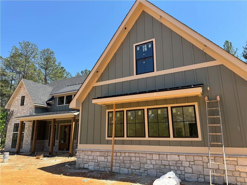 In-progress construction of a new home in , Rome, GA (Image 25).