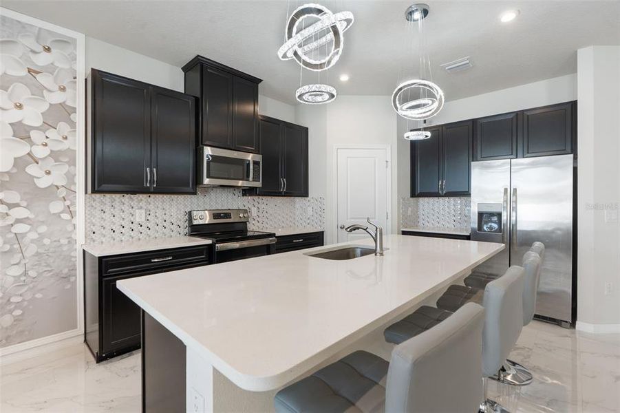 Furnished interior view inside a new home in , Wesley Chapel (Image 15).