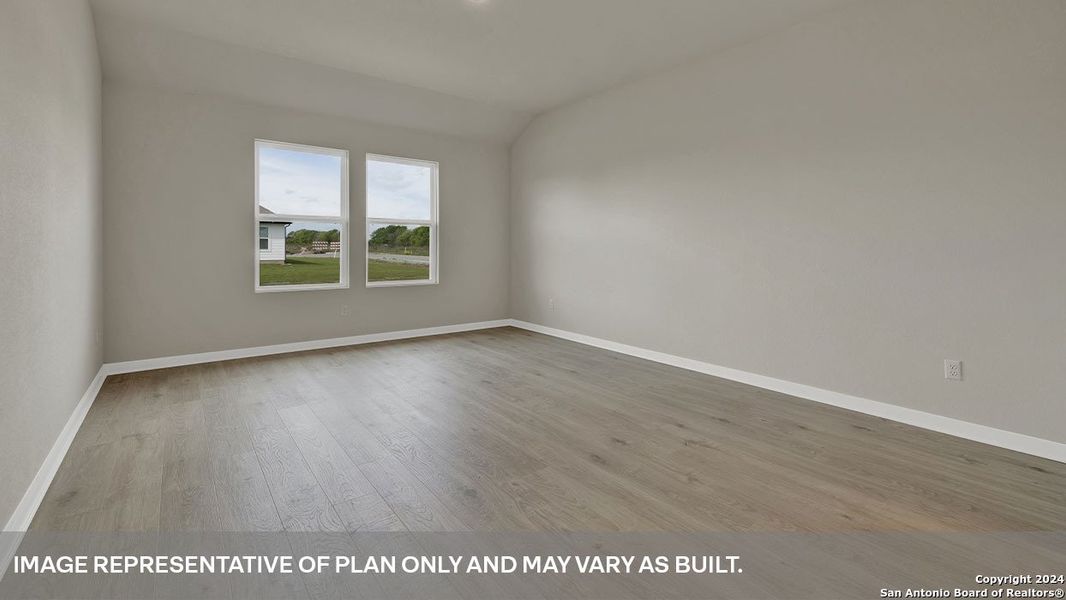 Spacious, unfurnished interior of a new home in Sonoma Oaks, Fredericksburg (Image 17).