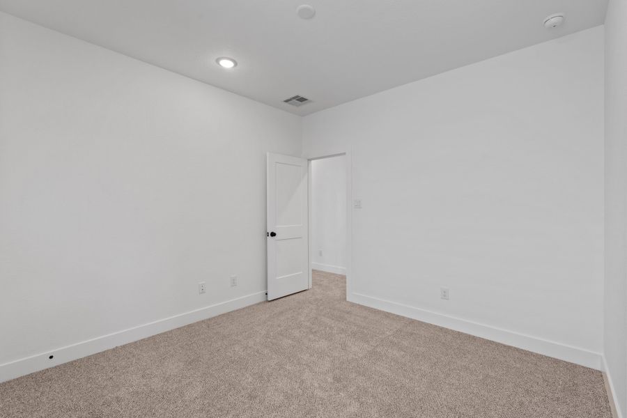 Spacious, unfurnished interior of a new home in Bridgeland, Cypress (Image 35).