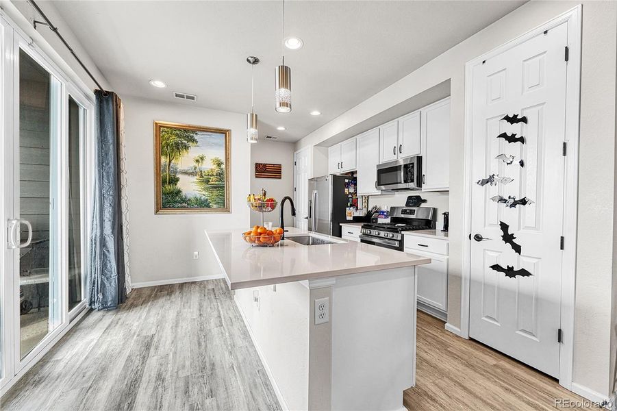 Furnished interior view inside a new home in Urban Collection at Copperleaf, Aurora (Image 10).