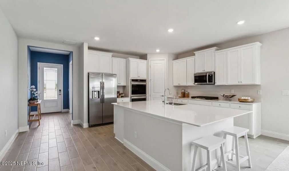 Furnished interior view inside a new home in Silver Meadows at SilverLeaf, St. Augustine (Image 7).