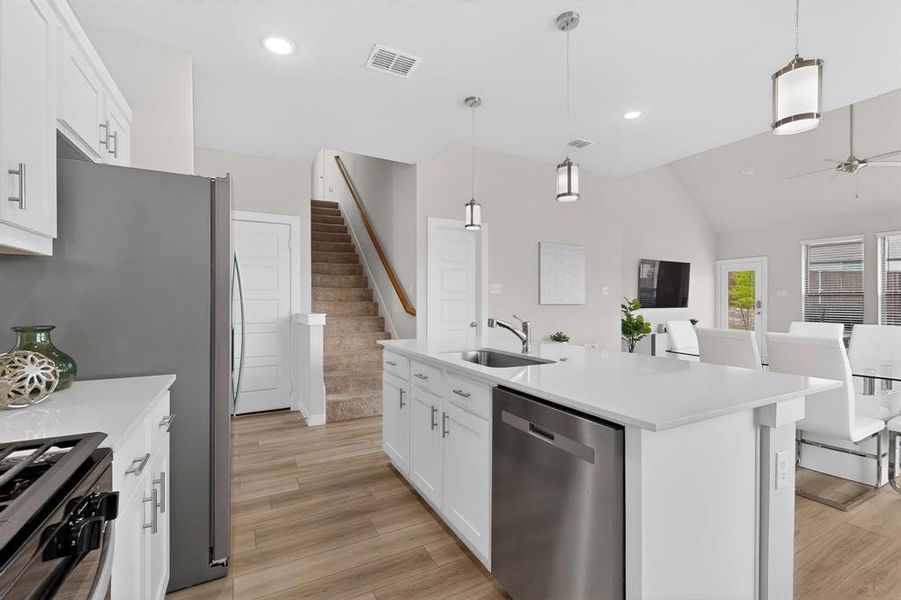 Furnished interior view inside a new home in Oakmont Park, Red Oak (Image 6).