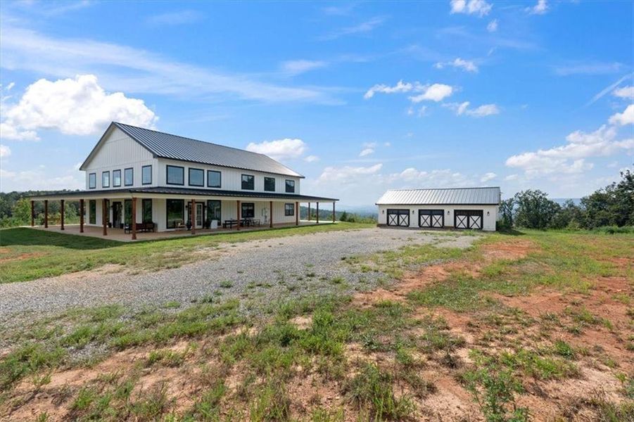 Front exterior of a new home in , Lyerly, GA, highlighting curb appeal (Image 1). Front exterior of a new home in , Lyerly, GA, highlighting curb appeal (Image 1).