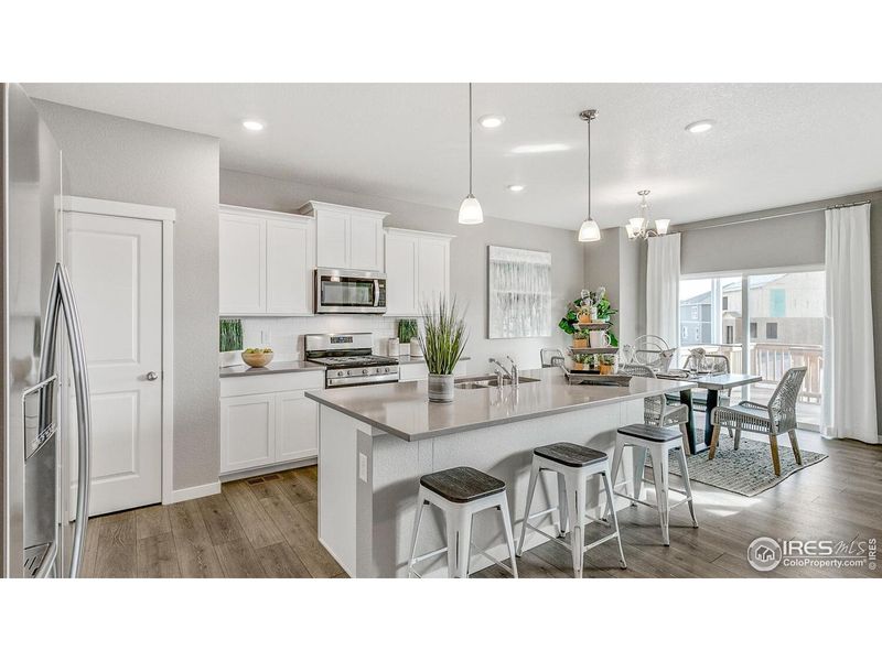 Furnished interior view inside a new home in Tailholt, Severance (Image 24).