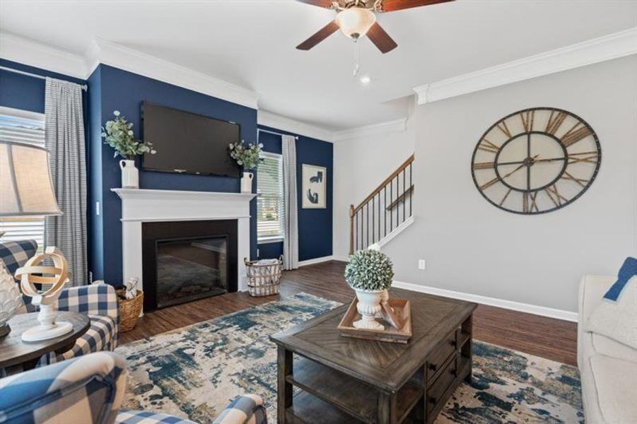 Furnished interior view inside a new home in Victoria Heights, Dallas (Image 3).