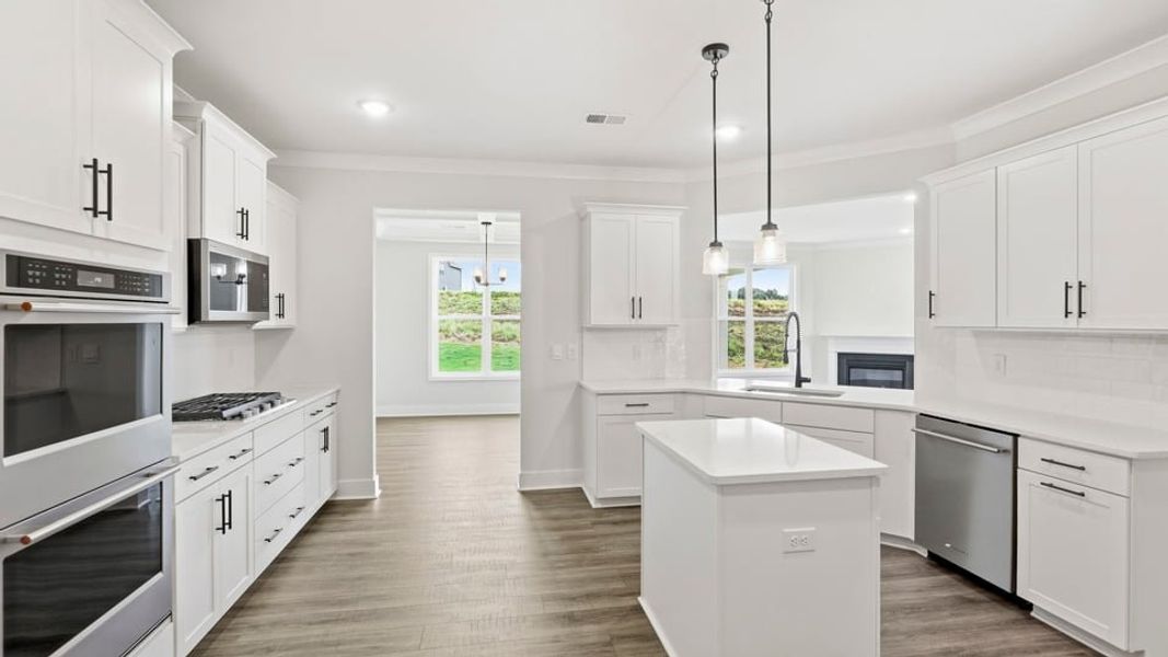 Furnished interior view inside a new home in Sycamore Cove, Woodruff (Image 9).