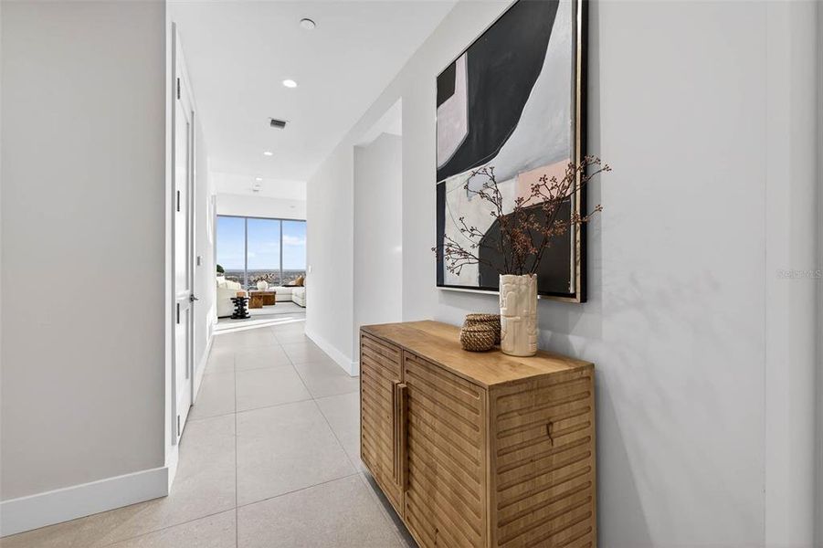 Furnished interior view inside a new home in , St. Petersburg (Image 36).