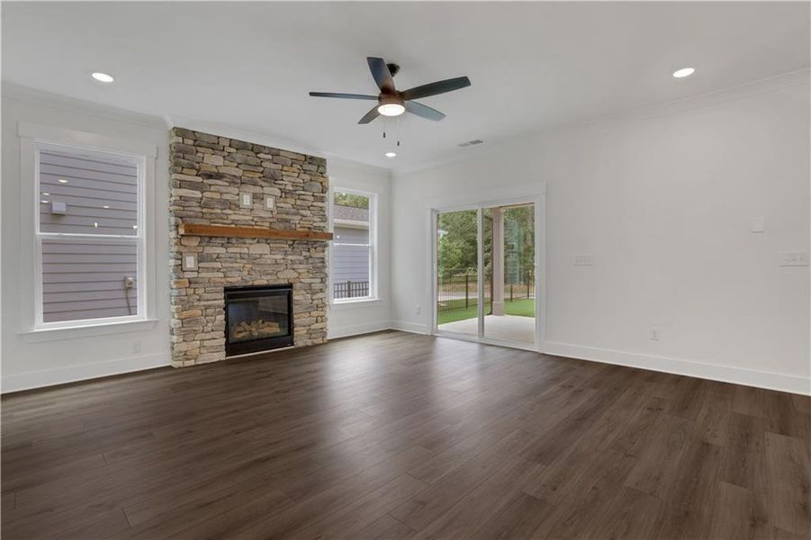 Spacious, unfurnished interior of a new home in Marble Tree, Ball Ground (Image 19).