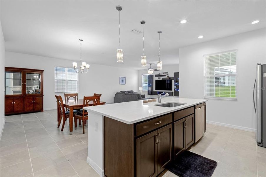 Furnished interior view inside a new home in , Howey-in-the-Hills (Image 6).
