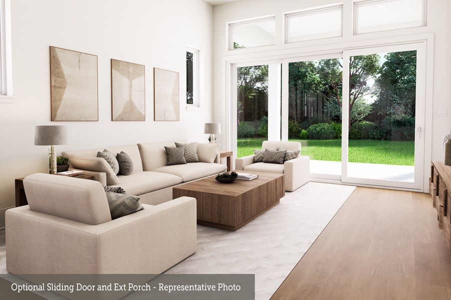 Optional Sliding Doors