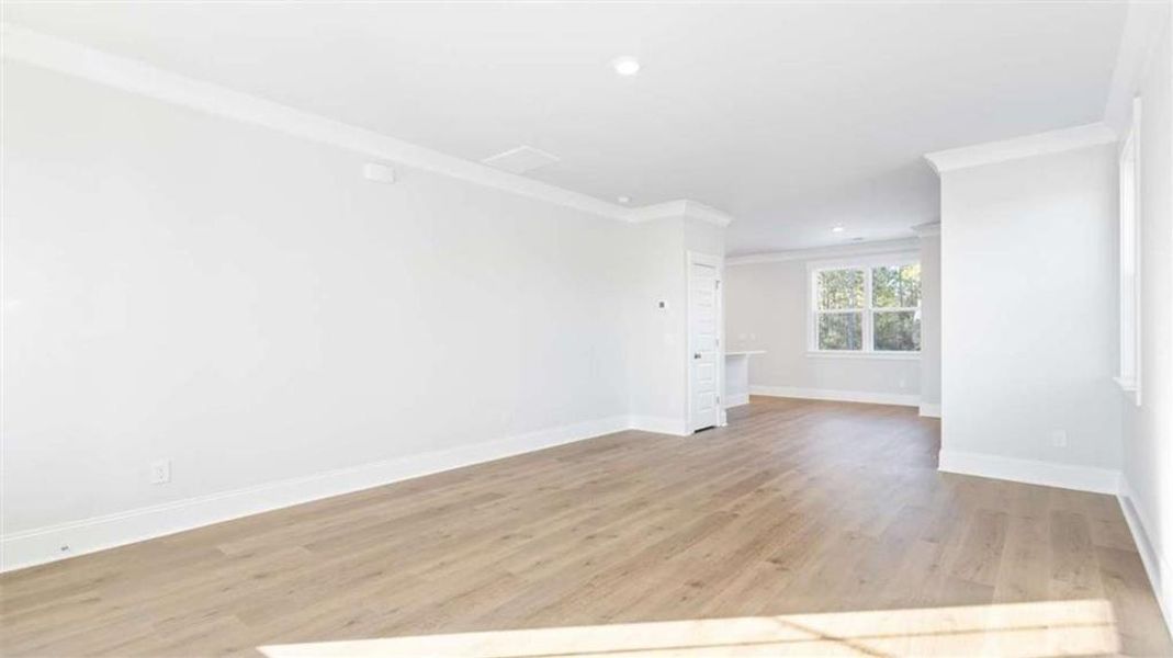 Spacious, unfurnished interior of a new home in Sherwood Manor, South Fulton (Image 10). Spacious, unfurnished interior of a new home in Sherwood Manor, South Fulton (Image 10).