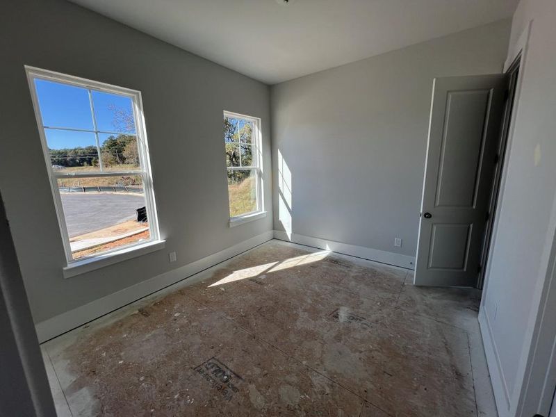 In-progress construction of a new home in Red Bird Manor, Jefferson, GA (Image 16).
