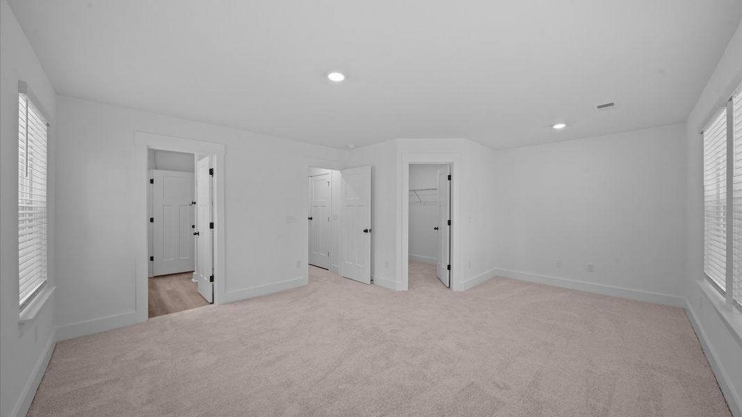 Furnished interior view inside a new home in Clayton Crossing, Arden (Image 8). Furnished interior view inside a new home in Clayton Crossing, Arden (Image 8).