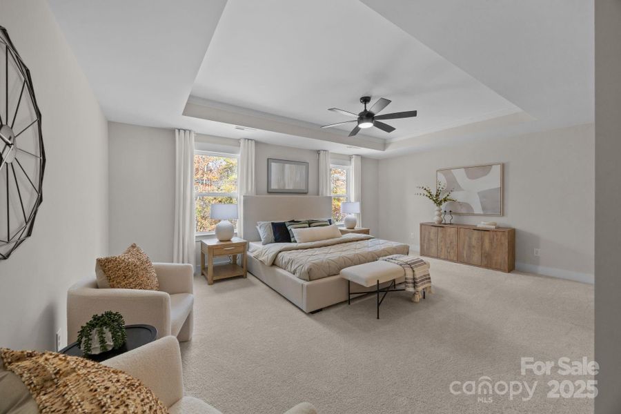 Furnished interior view inside a new home in , Gastonia (Image 10).