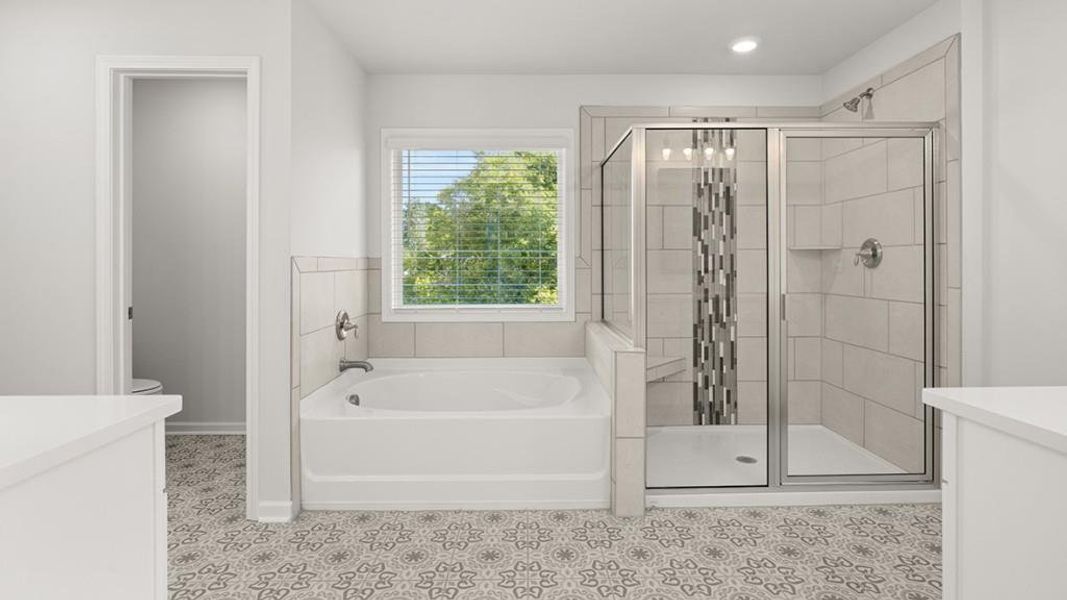 Furnished interior view inside a new home in Hamptons at Riverwood East, Dallas (Image 16). Furnished interior view inside a new home in Hamptons at Riverwood East, Dallas (Image 16).