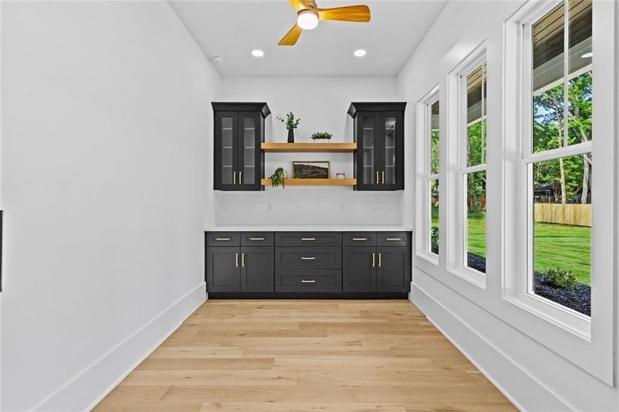 Furnished interior view inside a new home in , Monroe (Image 42).