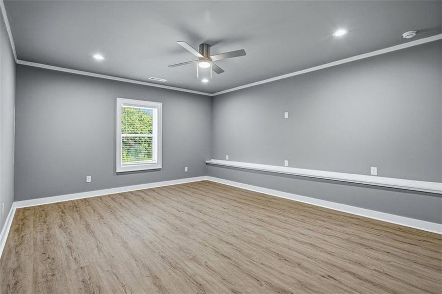 Spacious, unfurnished interior of a new home in Conner Farm, Dawsonville (Image 38).