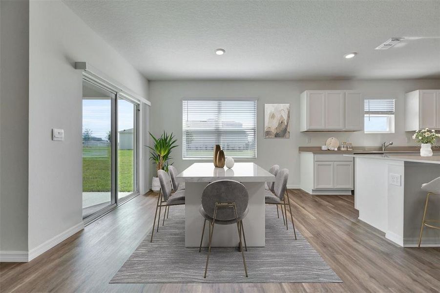 Furnished interior view inside a new home in , Haines City (Image 4).