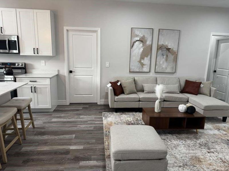 Furnished interior view inside a new home in , Sebring (Image 8).