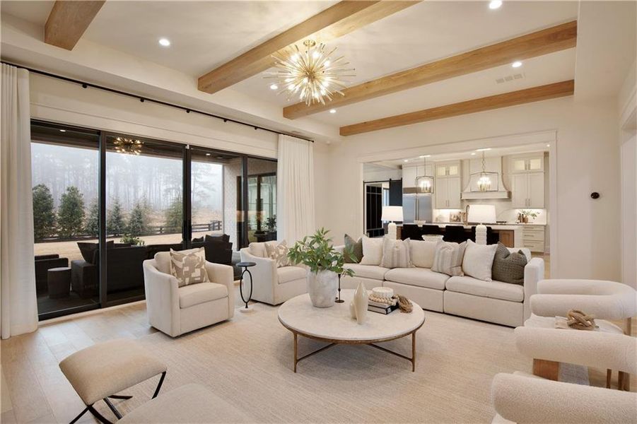 Furnished interior view inside a new home in , Alpharetta (Image 40). Furnished interior view inside a new home in , Alpharetta (Image 40).