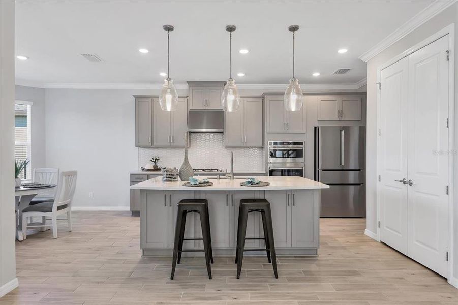 Furnished interior view inside a new home in , Bradenton (Image 32). Furnished interior view inside a new home in , Bradenton (Image 32).