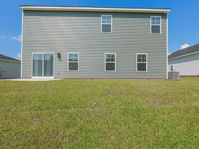Exterior details and patio area of a home in Portrait Hills, Aiken (Image 4).