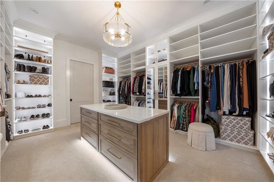 Furnished interior view inside a new home in , Alpharetta (Image 49).
