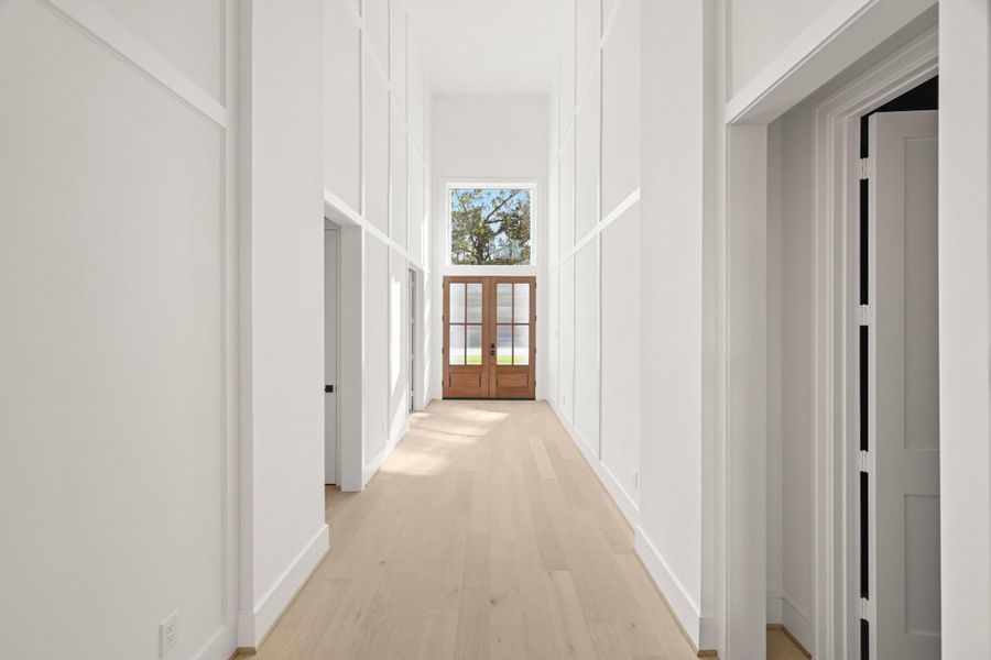 This can be your view as you say goodbye ... to your guests!